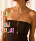 PREORDER-BOLO TIE LARIAT NECKLACE